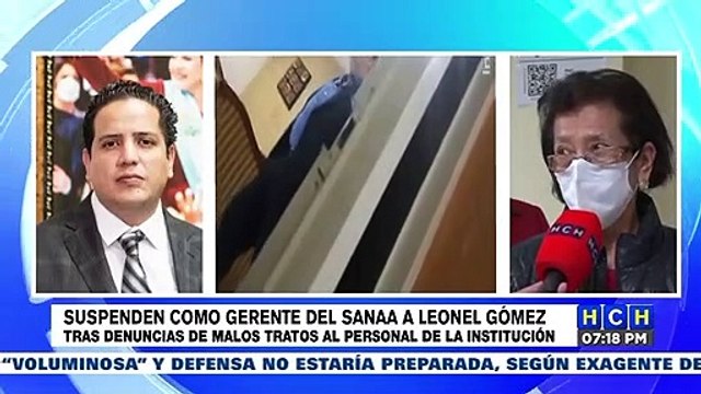 Harán una investigación contra Leonel Gómez por malos tratos al personal del SANAA