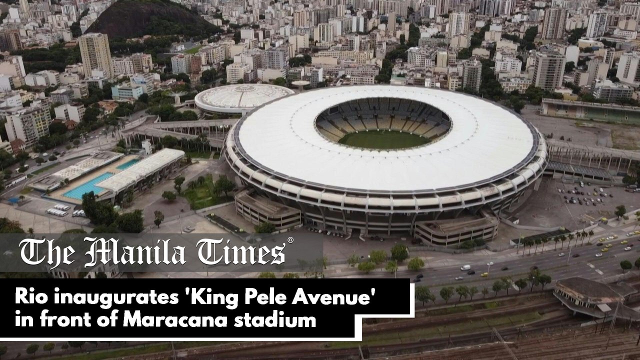 Rio inaugurates 'King Pele Avenue' in front of Maracana stadium
