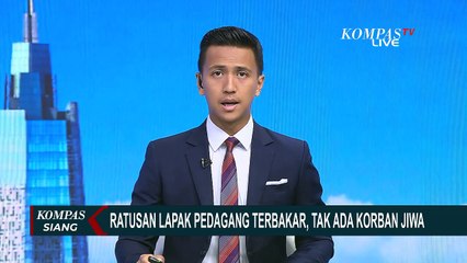 Ratusan Lapak Pedagang di Pasar Youtefa Jayapura Papua Ludes Terbakar, Tak Ada Korban Jiwa