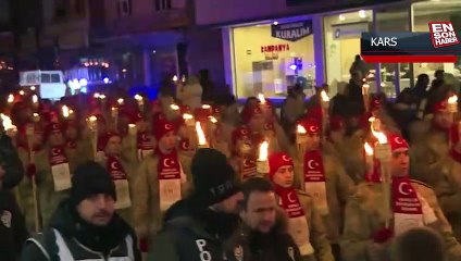 Kars'ta Sarıkamış şehitleri anıldı