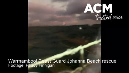 Warrnambool Coast Guard Johanna Beach rescue