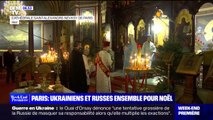 Paris: Ukrainiens et Russes ensemble pour fêter le Noël orthodoxe