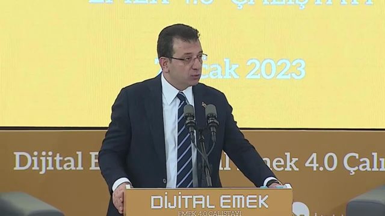 CHP'nin Dijital Emek ve Emek 4.0 Çalıştayı... İmamoğlu: "Ülkemizde Derinleşen Yoksulluk, Emekçileri Güvencesiz Çalışma Koşullarına Ne Yazık Ki Mahkûm...