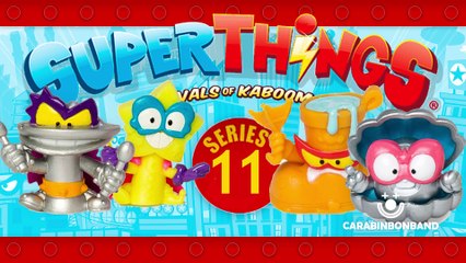 SUPERZINGS 11 - casi todos los muñecos nuevos y plateados - parte 2 - By CARA BIN BON BAND