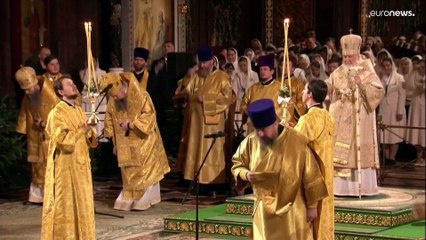 Православные верующие отмечают Рождество