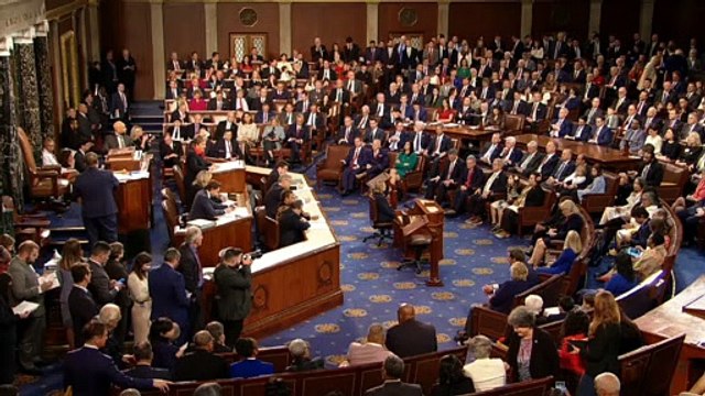 McCarthy es elegido como presidente de la Cámara de Representantes en la decimoquinta votación