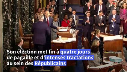Kevin McCarthy élu président de la Chambre américaine des représentants