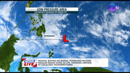 Bahagi ng bansa, posibleng maging maulan bukas dahil sa LPA, hanging Amihan, at localized thunderstorms ─ PAGASA | News Live