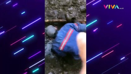 Mata Air Muncul di Dekat Makam Putra Ridwan Kamil