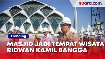 'Masjid Jadi Tempat Wisata' Ridwan Kamil Bangga, Warganet Ungkap Realitanya Tak Sepadan Harga
