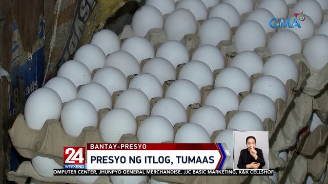 Presyo ng itlog, tumaas; presyo ng siling labuyo, mahal pa rin | 24 Oras Weekend