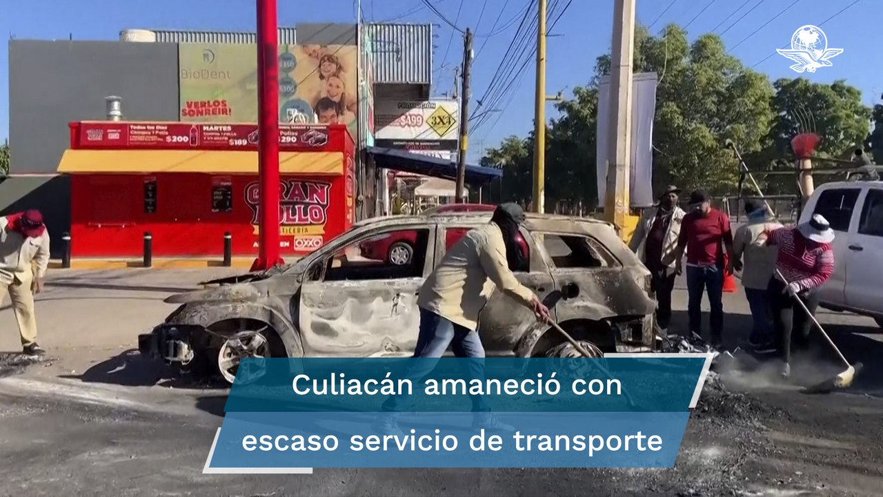 En Culiacán retoman  vida diaria con temor