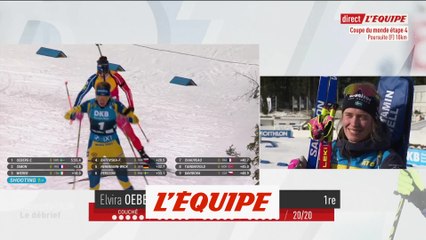 Elvira Oeberg : « Julia Simon est une athlète incroyable » - Biathlon - CM (F)