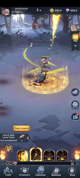 Crazy Green idle battle run