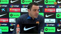 Xavi analiza el Atlético-Barça en rueda de prensa / FCB