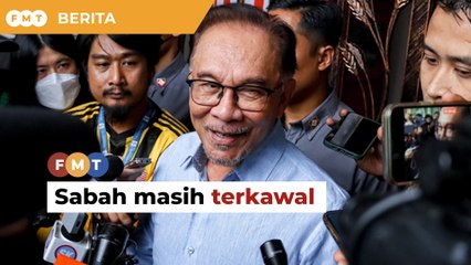 Keadaan di Sabah terkawal, kata Anwar