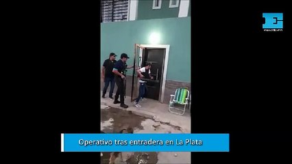 Allanamiento en Florencio Varela por entradera en La Plata