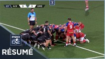 PRO D2 - Résumé Provence Rugby-FC Grenoble Rugby: 23-23 - J16 - Saison 2022/2023