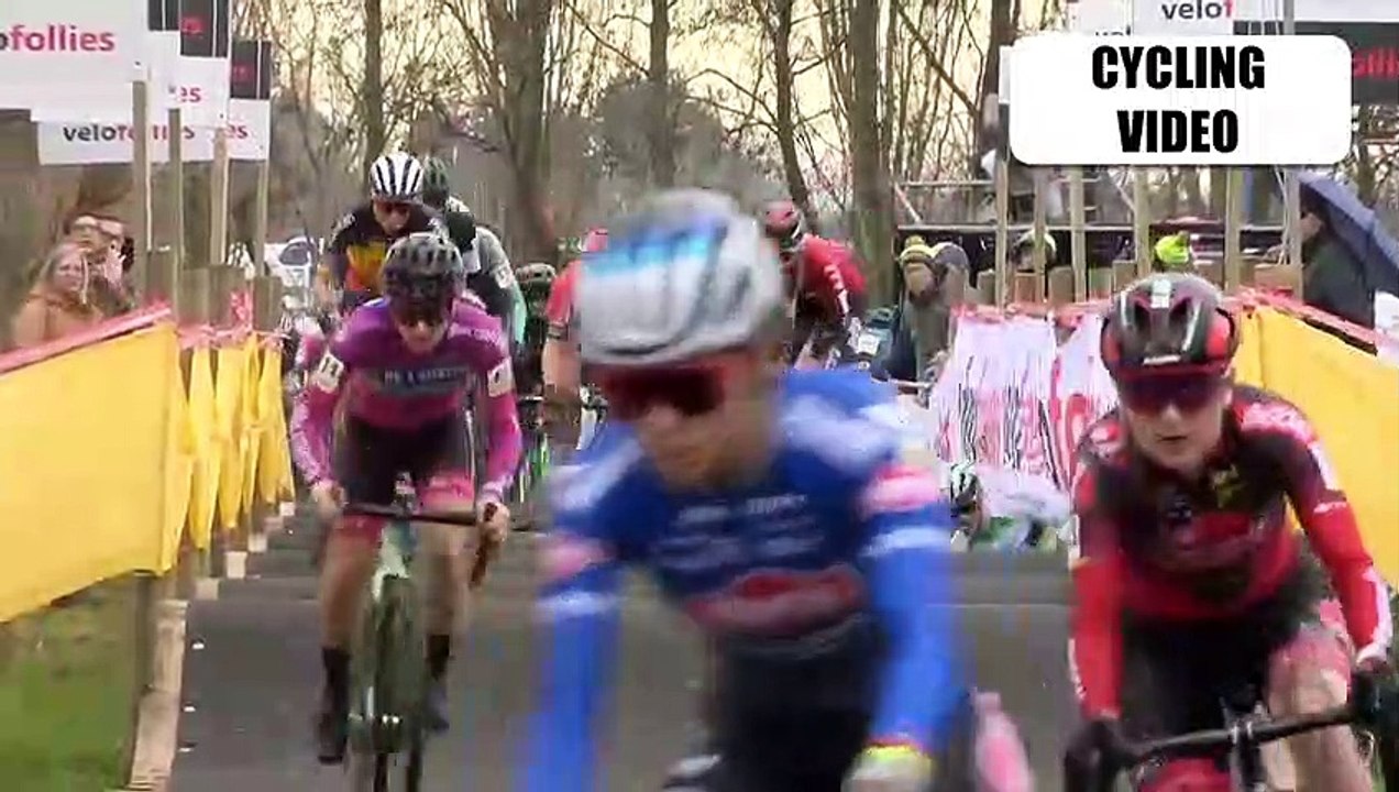 Hard Crash On Cyclocross Pump Track