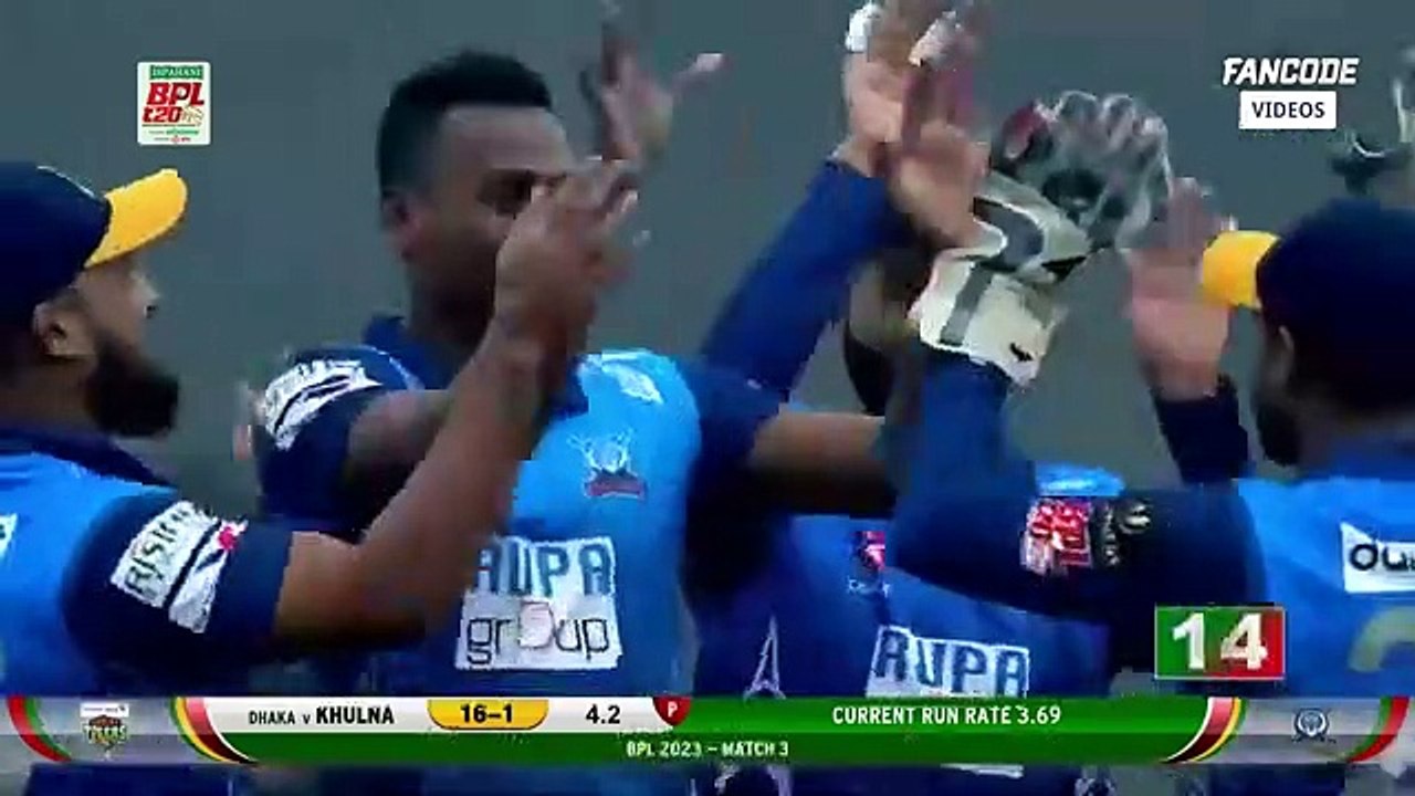 Dhaka Dominators Vs Khulna Tigers  3rd Match Highlights | BPL 2023