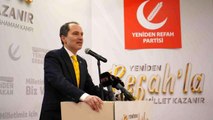 Yeniden Refah Partisi lideri Fatih Erbakan, ittifaklara kapıyı kapadı