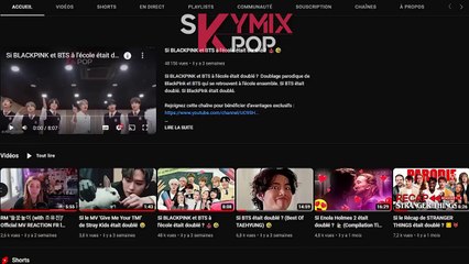 Si BLACKPINK et BTS étaient des Thugs à l'école ? 