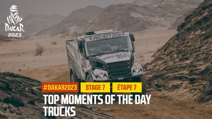 Trucks Top moments - Étape 7 / Stage 7 - #Dakar2023