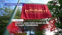 Presiden Jokowi Ajak Cucu Jalan-jalan ke Candi Prambanan