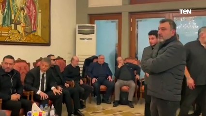 "اللي راح مش بيرجع بس الفراق بيوجع"  سلطان الطرب جورج وسوف يودع نجله وديع