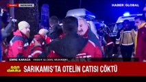 Sarıkamış şehitlerini anma etkinliğinde salonun tavanı çöktü