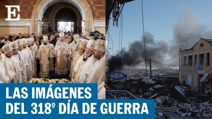 La Iglesia Ortodoxa de Ucrania celebra la Navidad entre bombardeos