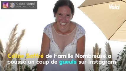 Voici - Céline Saffré (Familles nombreuses) : son coup de gueule après des remarques désobligeantes d'internautes sur son fils (1)