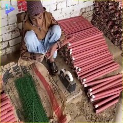 How Candle Fireworks are made for new year