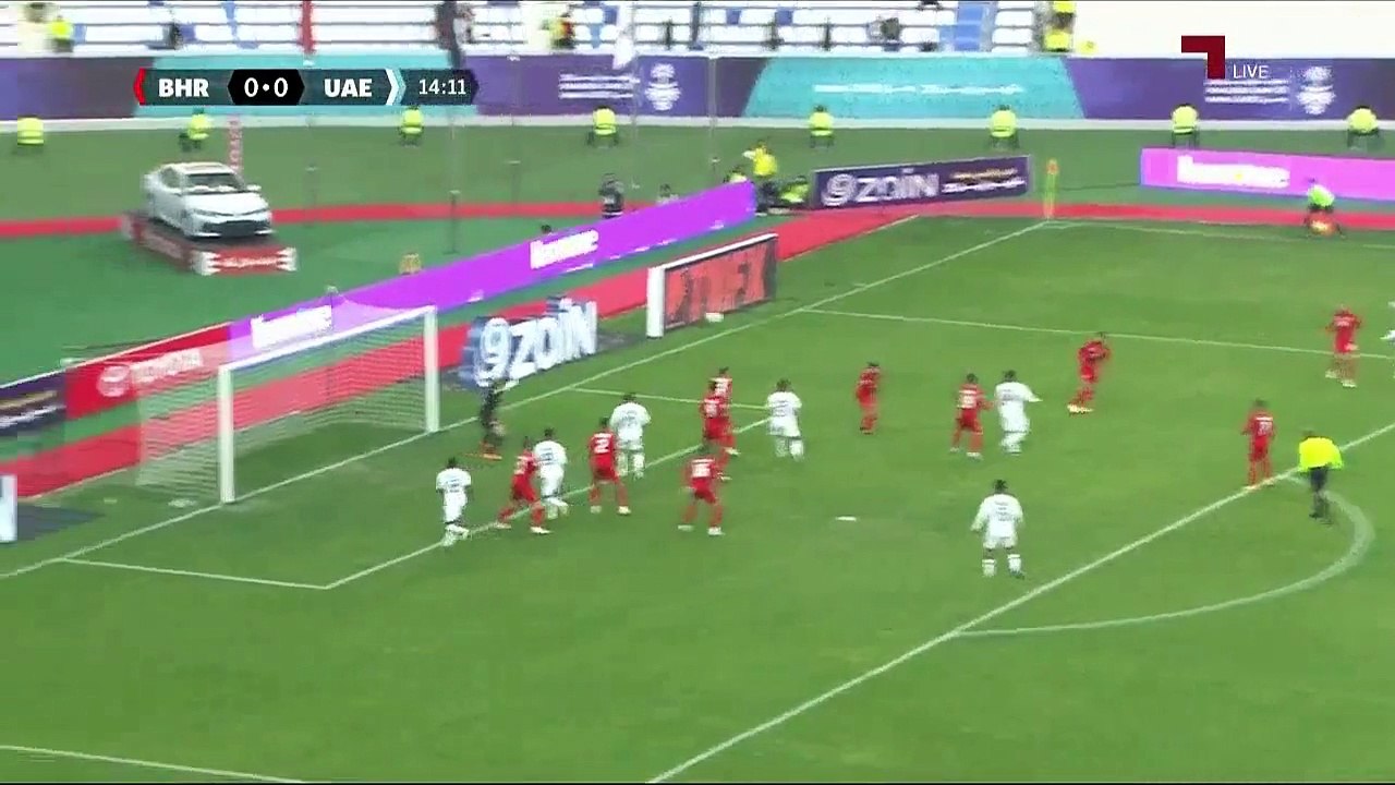 ملخص مباراة البحرين والامارات 2 1 كاس الخليج
