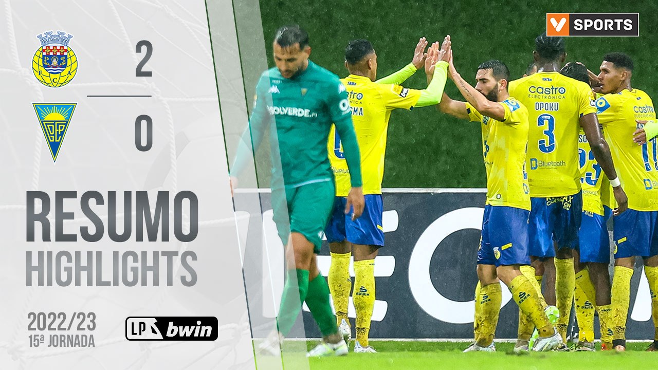 Highlights: FC Arouca 2-0 Estoril Praia (Liga 22/23 #15)