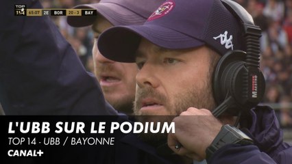 L'UBB provisoirement sur le podium - Top 14 UBB / Bayonne