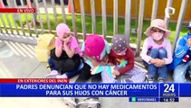 INEN: Padres denuncian que no hay medicamentos para sus hijos con cáncer