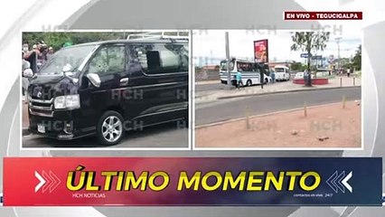 ¡Terror! Pistoleros atacan a balazos un bus "rapidito" en la capital