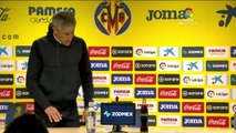 Rueda de prensa de Quique Setién tras el Villarreal vs. Real Madrid
