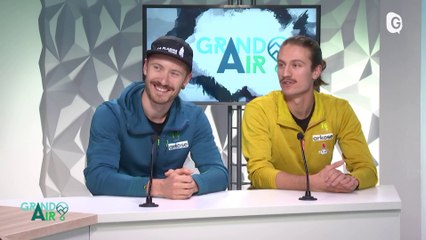 GRAND AIR - JANVIER 2023 - Plateau de champions mondiaux : trail, escalade sur glace et freeride au programme