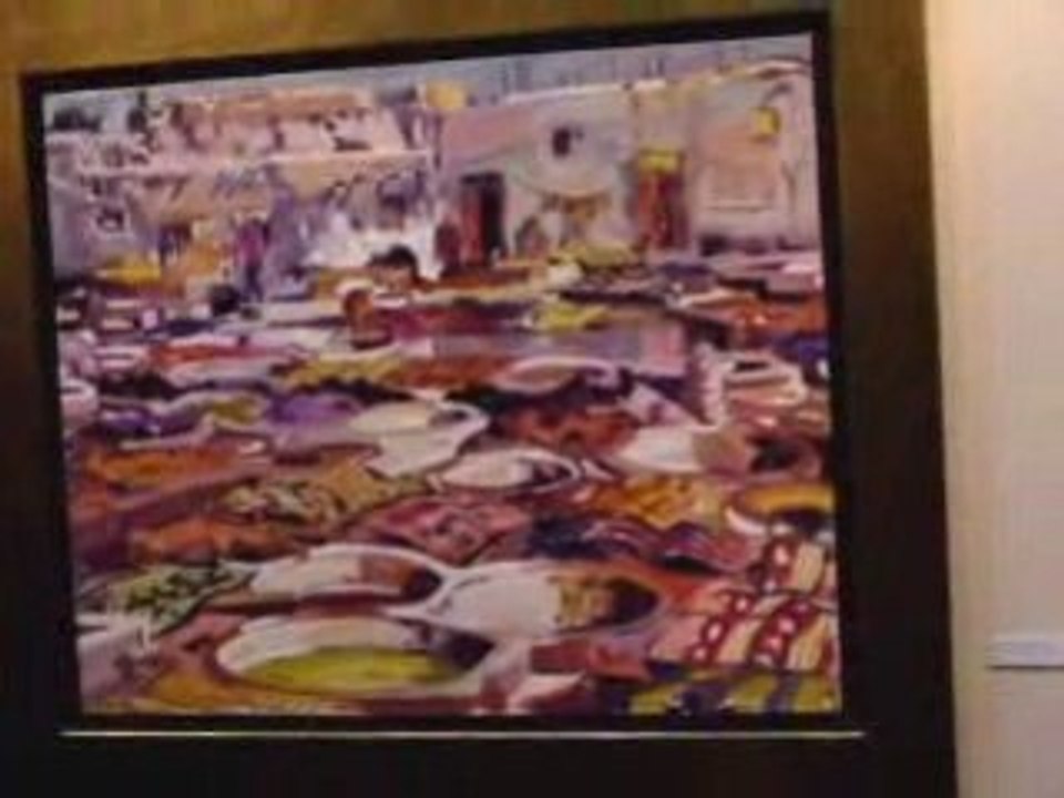 Expo pintura Apellániz en el C.N.Salou