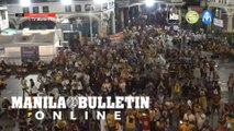 Situation of Plaza Miranda as of 3:15 AM, as the 'Walk of Faith' nears to Quiapo Church