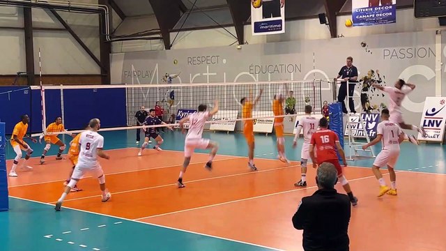 Martigues Volley Illac : la balle de match et la réaction de Faipule Kolokilagi