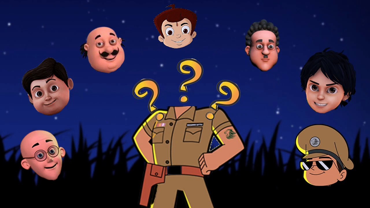 Cartoon superheroes Wrong Head Puzzle video made for kids