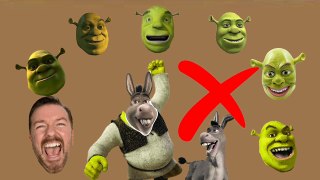 Shrek's wrong head puzzle video find the right head