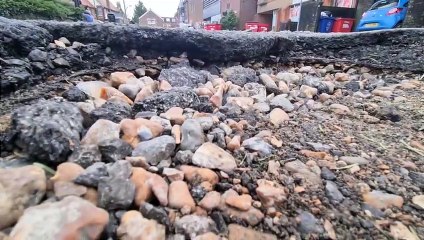 15 sizable problem holes in Crescent Way, Burgess Hill