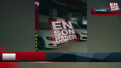 Çamlıca Camisi'nin kapalı otoparkında onlarca sıfır araç görüntülendi