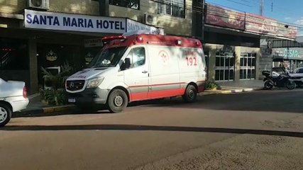 Confuso e relatando muitas dores, homem é socorrido em hotel no Centro