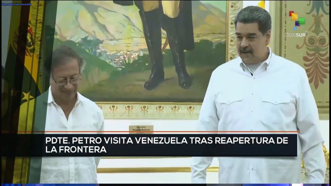 teleSUR Noticias 17:30 07-01: Presidentes de Ve...
