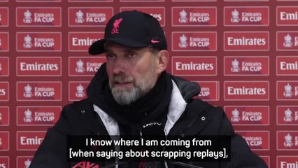 Klopp continues calls to scrap cup replays after Wolves draw